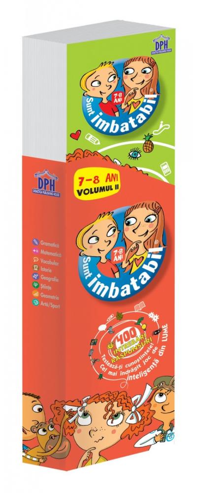 Sunt imbatabil - Întrebări și răspunsuri - 7-8 Ani - Vol. II (resigilat)
