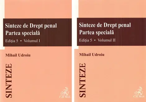 Sinteze de Drept penal. Partea speciala Vol.1 + Vol.2 Ed.5 (resigilat)
