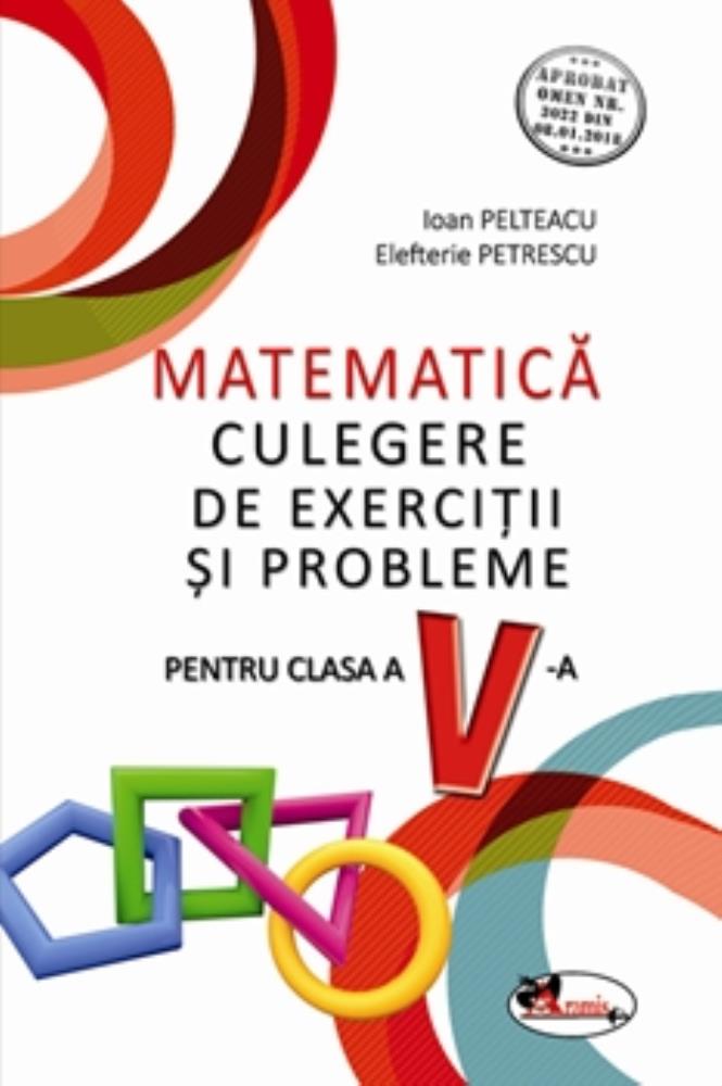 Culegerea de matematica cls a V-a (resigilat)