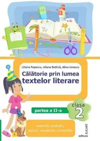 Calatorie prin lumea textelor literare - Clasa 2 Partea 2 (Varianta I)