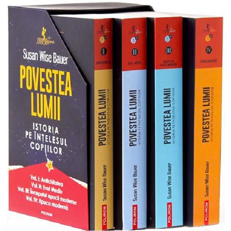 Pachet 4 volume: Povestea lumii. Istoria pe intelesul copiilor