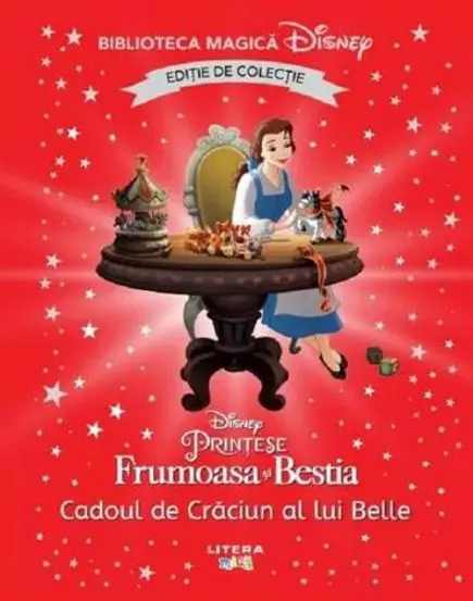 Cadoul de Craciun al lui Belle. Biblioteca magica Disney