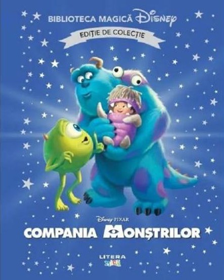 Compania Monstrilor. Biblioteca magica Disney