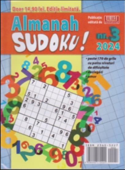 Almanah sudoku Nr 3/2024