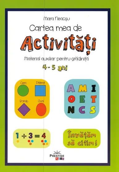 Cartea mea de activitati 4-5 ani