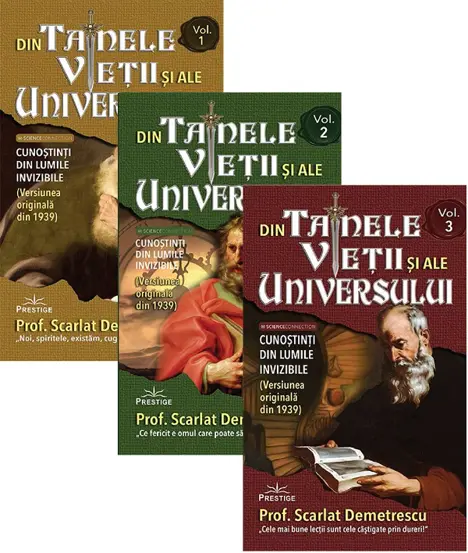 Din tainele vietii si ale universului. Set 3 volume
