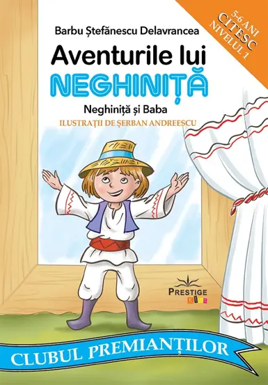 Aventurile lui Neghinita. Neghinita si baba. Citesc. Nivelul 1