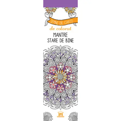 Semne de carte de colorat - Mantre - Stare de bine