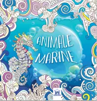 Animale marine. Carte de colorat