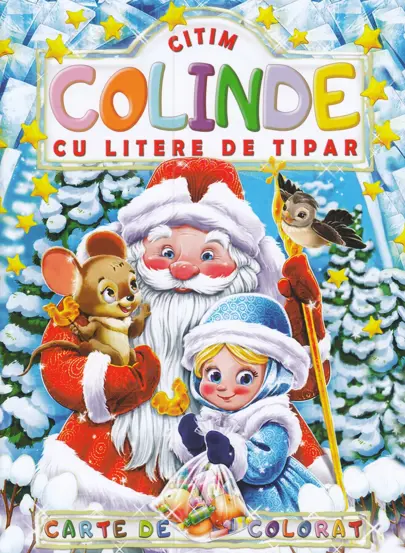 Carte de colorat: Colinde