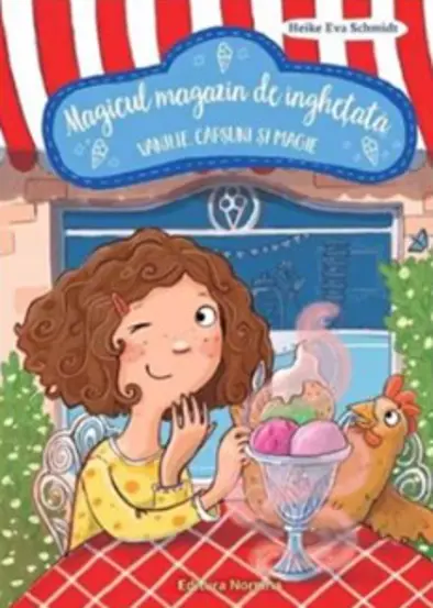 Magicul magazin de inghetata. Vanilie, capsuni si magie