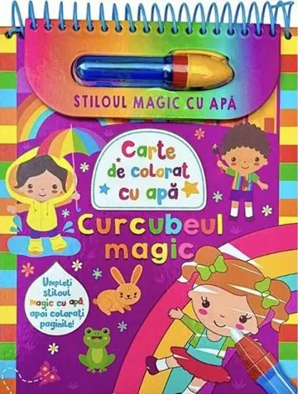 Curcubeul magic. Stiloul magic cu apa