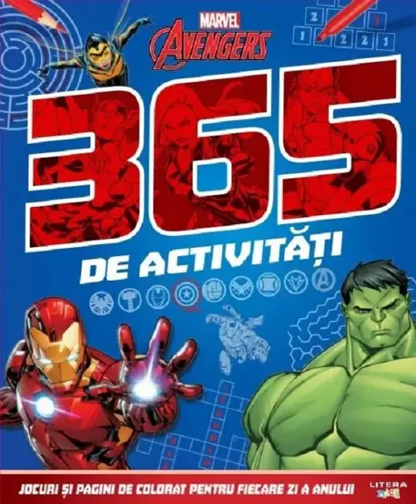 Disney Marvel: Avengers. 365 de activitati