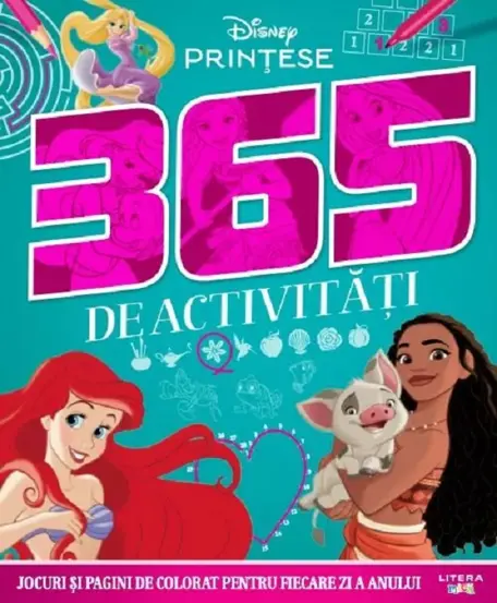 Disney printese. 365 de activitati