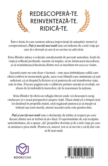 Poti si meriti mai mult (cu autograf)