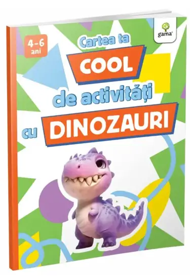 Cartea ta cool de activitati cu dinozauri