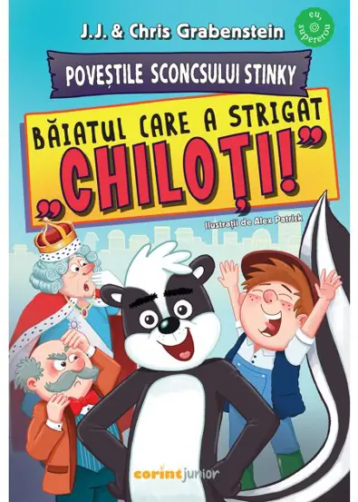 Povestile Sconcsului Stinky. Baiatul care a strigat „chiloti!”