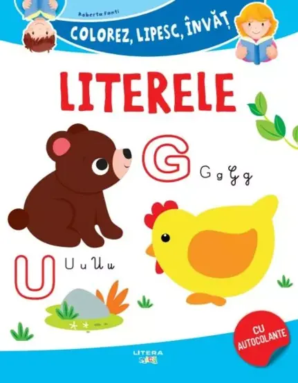Colorez, lipesc, invat. Literele
