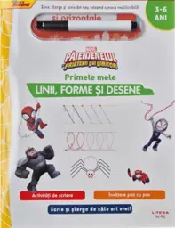 Marvel. Paienjenelul si prietenii lui uimitori. Primele mele linii, forme si desene