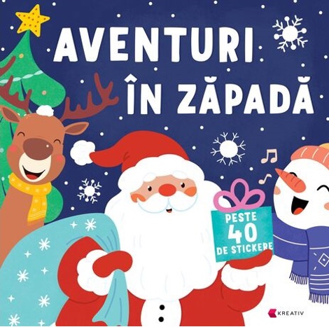 Aventuri în zăpadă (40+ de stickere)