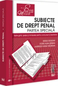 Subiecte de Drept penal. Partea speciala