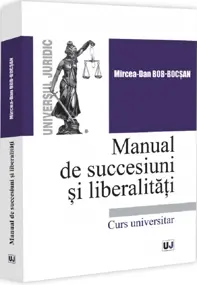 Manual de succesiuni și liberalitați