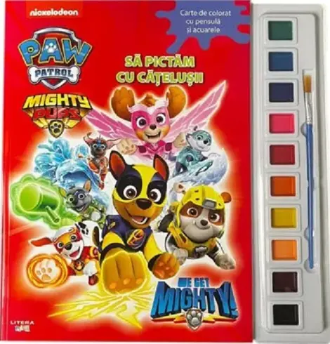 Patrula catelusilor. Sa pictam cu catelusii