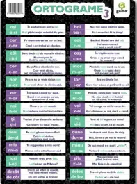 Ortograme 3 A4. Poster