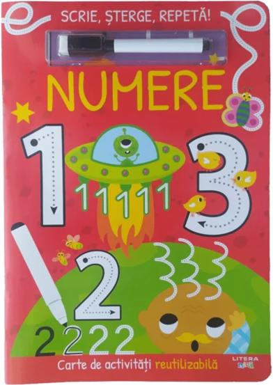 Numere. Carte de activitati reutilizabila