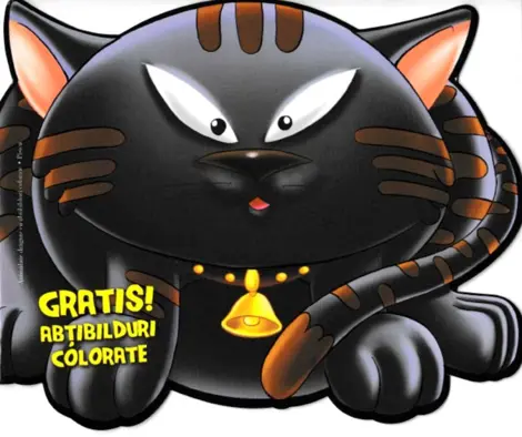 Pisica. Abtibilduri colorate