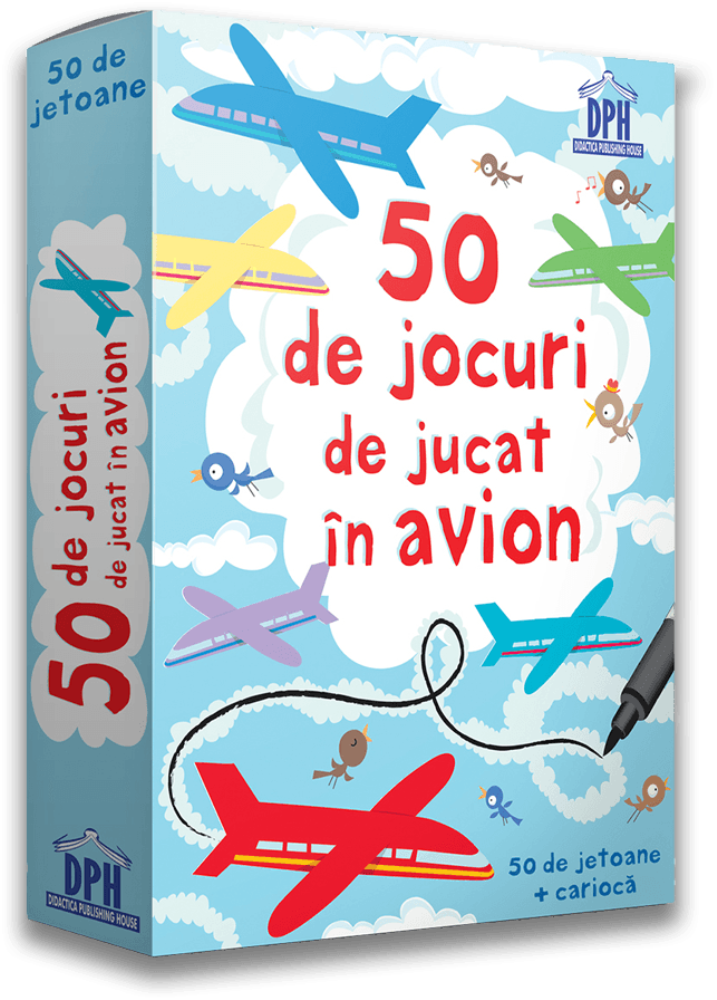 50 de jocuri de jucat in avion (resigilat)