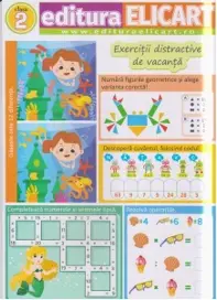 Tabla de joc – Jocul vacantei – clasa a II-a