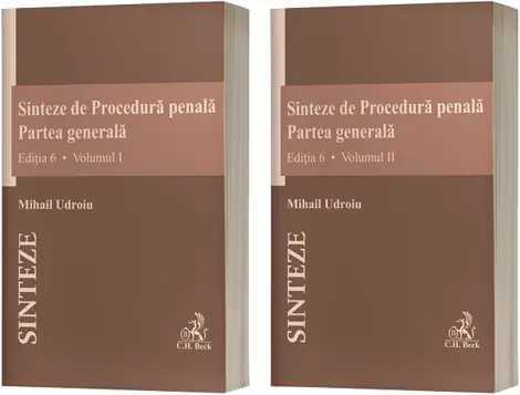 Sinteze de Drept penal. Partea generala (vol. I + vol. II)