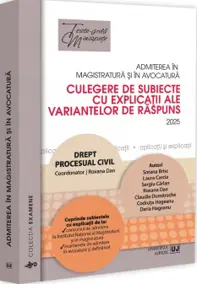 Admiterea in magistratura si in avocatura