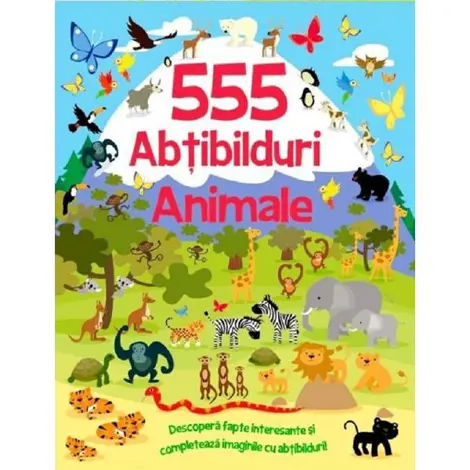 555 abtibilduri. Animale