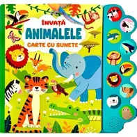 Invata animalele. Carte cu sunete