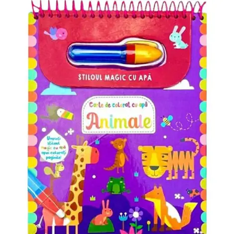 Stiloul magic cu apa. Animale