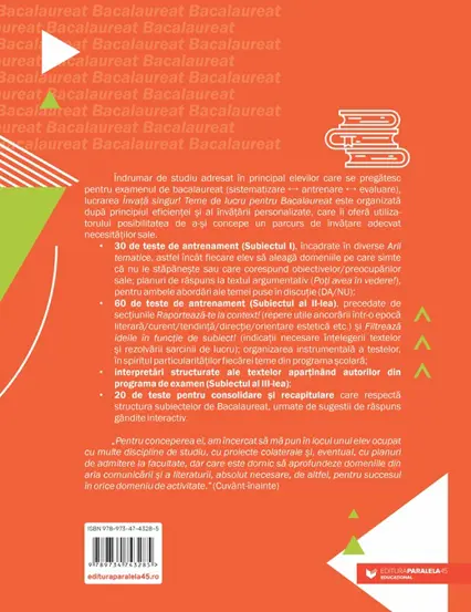 Bacalaureat 2026. Limba si literatura romana.