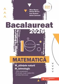 Matematica. Bacalaureat 2026