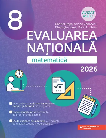 Matematica. Evaluare Nationala 2026. Clasa a VIII-a