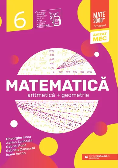 Matematica. Aritmetica, geometrie. Clasa a VI-a. Mate 2000 – Standard
