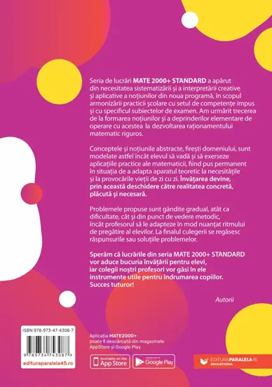 Matematica. Aritmetica, geometrie. Clasa a VI-a. Mate 2000 – Standard