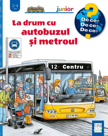 La drum cu autobuzul si metroul