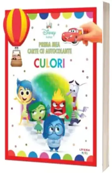 Disney bebe. Prima mea carte cu autocolante. Culori