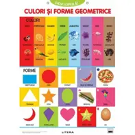 Descopera! Culori si forme geometrice (planse educationale)