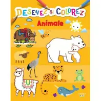 Desenez si colorez. Animale
