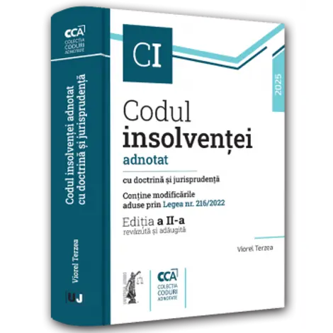 Codul insolventei. Adnotat cu doctrina si jurisprudenta