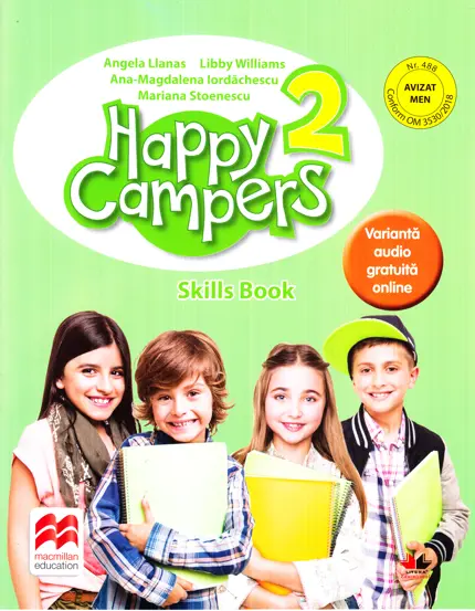 HAPPY CAMPERS. Skills Book. Clasa a II-a (resigilat)