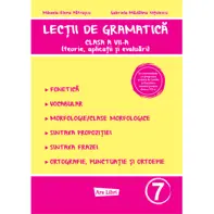Lecții de gramatică - clasa a VII-a