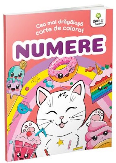 Numere / Cea mai dragalasa carte de colorat (resigilat)